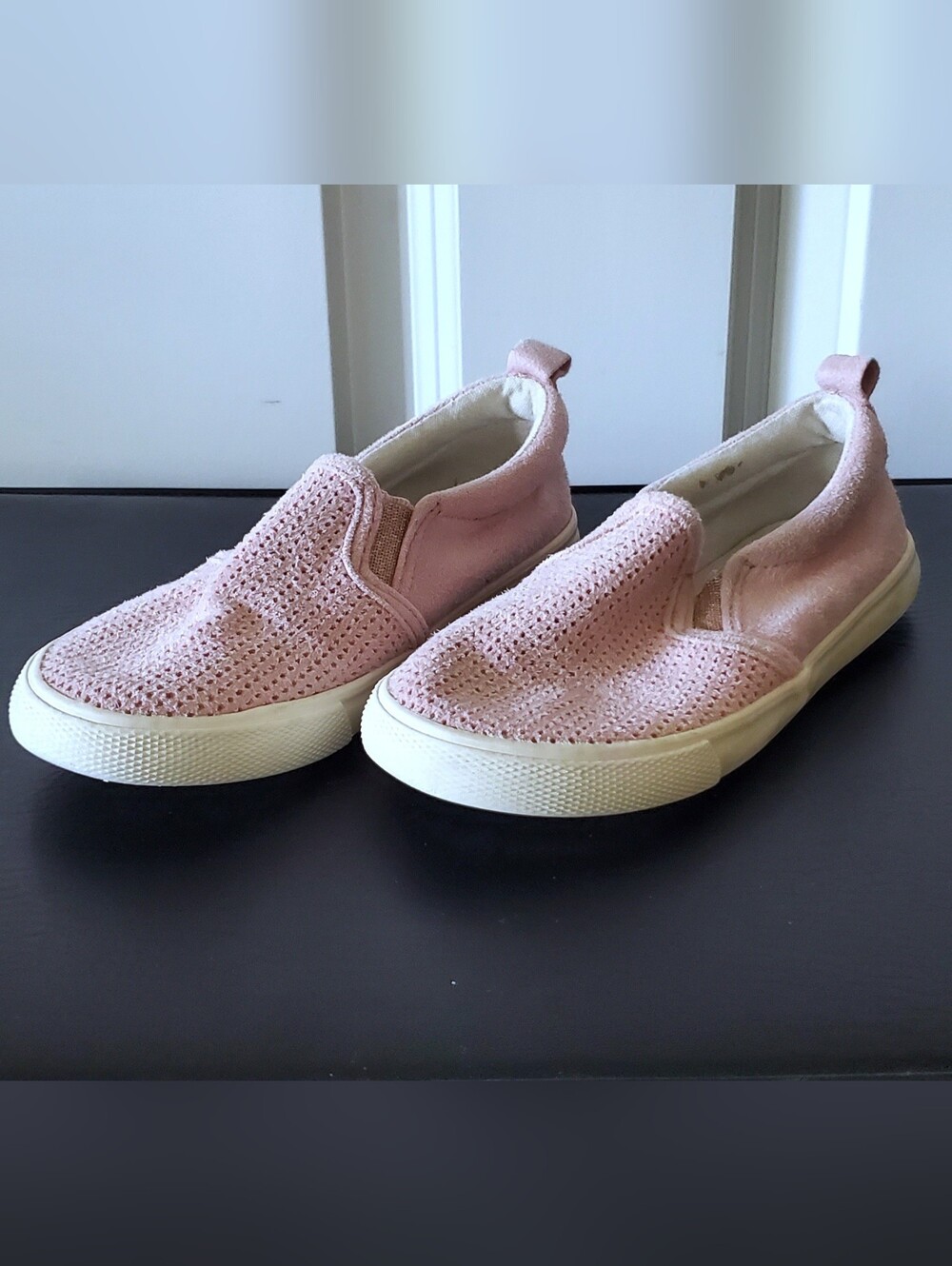 Little Girl's Breathable Slip-On Sneakers By Cat & Jack